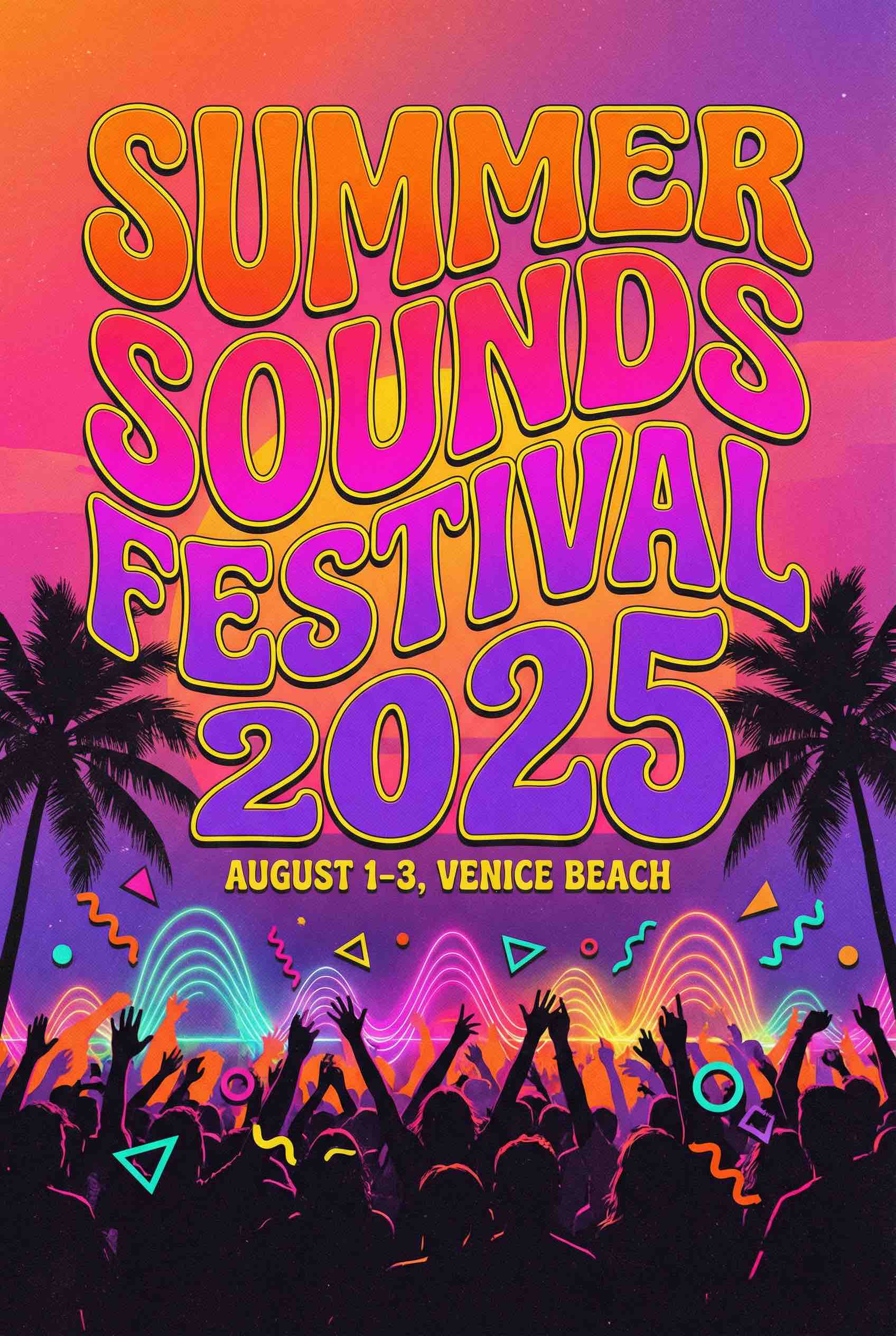 Summer Music Festival - AI Generated Design